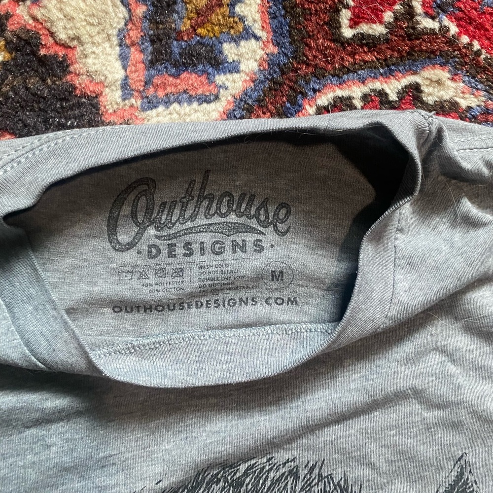 Austin Texas ATX Men's Gray Bat Graphic Tee - Picture 3 of 6